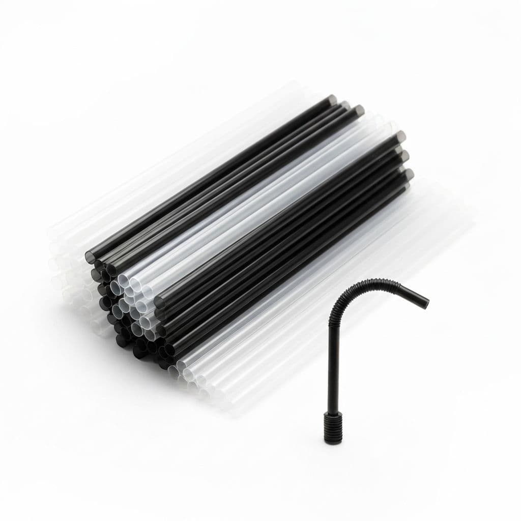 Straws — Individually Wrapped (Flexible & non-flex)